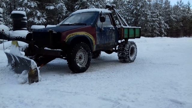 самодельный трактор, итог 5 летней работы. смотреть онлайн