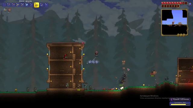 terraria / мини акула и ещё больше фарма! смотреть онлайн