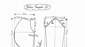 Выкройка болеро из гипюра европейские размеры 36-56