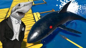 ДВЕ АКУЛЫ НА МЕНЯ ОДНОГО ► Raft 1.05 multiplayer |1|