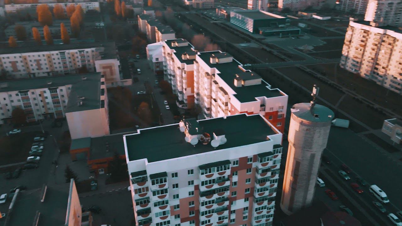 г.Строитель Яковлевский район Белгородской области с высоты коптера Dji MavicAir2 Epidemicsound