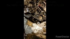 Замена подшипников генератора Valeo 90A Hyundai Matrix 1.6