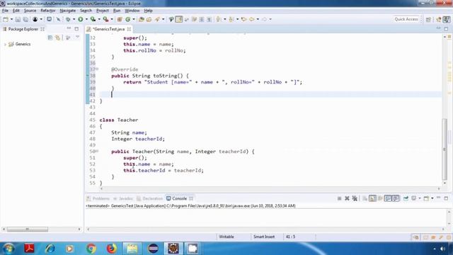 Java Collections and Generics 6 | Uses | Benefits of Generics | Program 2 смотреть онлайн