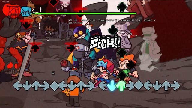 Friday Night Funkin' Improbable Chaos Full 9 Key chart(old) Showcase (mod now available) смотреть онлайн