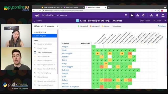 At the Turn of the Tide – Teaching Python in Real-Time at Scale смотреть онлайн