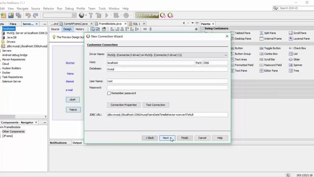 Koneksi MySQL dan Netbeans 11.1 pada Service | serverTimezone=UTC смотреть онлайн