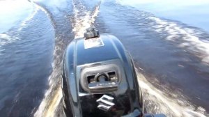 Лодочный мотор Сузуки 6 л.с. Лодка Казанка.