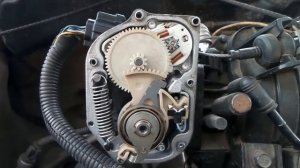 Дроссельная Заслонка Лачетти. Смотрим работу РХХ прямо на заведённом двигателе.