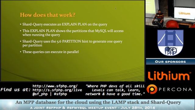 An MPP database for the cloud using the LAMP stack and Shard-Query смотреть онлайн