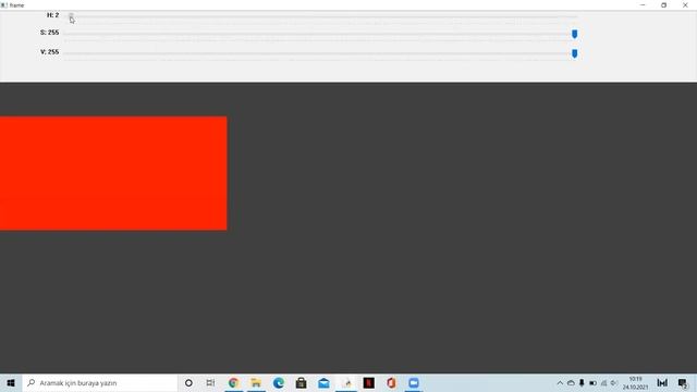 Python ve OpenCv ile basit renk tanıma uygulaması смотреть онлайн
