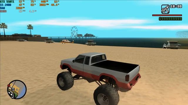 GTA San Andreas GTX 550Ti 1gb ddr5 i5 2400 6gb ram MAX SETTINGS 1080P 60fps смотреть онлайн