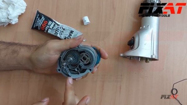 HP2050 Makita restoration (stator rewinding)