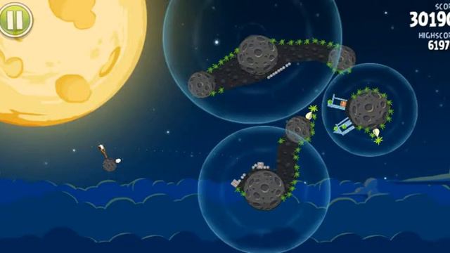 Angry Birds Space ~ Pig Bang ~ Level S-3 (3 Stars) смотреть онлайн