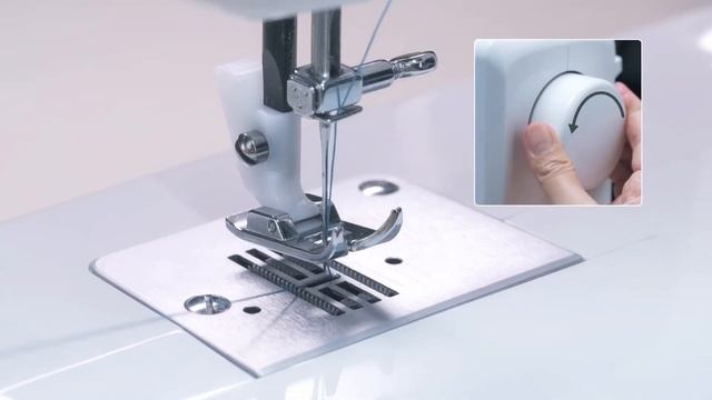 NECCHI M Series Tutorial - Raising the bobbin thread смотреть онлайн