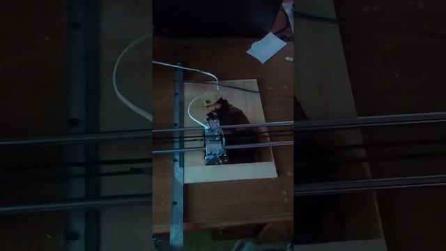 Выжигание нихромом на самодельном ЧПУ станке. смотреть онлайн