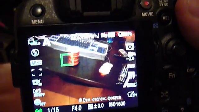 Demonstration Of Tracking Autofocus Sony A77