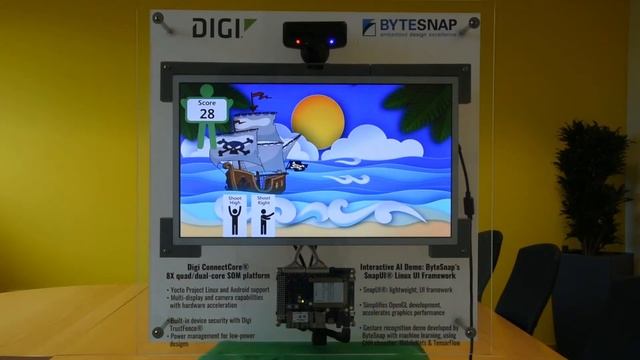 Machine Learning Demo with Digi ConnectCore and ByteSnap SnapUI смотреть онлайн