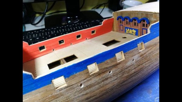 ROYAL CAROLINE ship model - I.