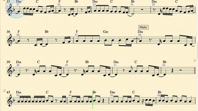 Euphonium - Just Can't Get Enough - Black Eyed Peas - Sheet Music, Chords, & Vocals смотреть онлайн