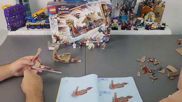 FSBB - LEGO The Goat Boat from the NEW Thor: Love and Thunder Movie includes FIVE MINIFIGURES смотреть онлайн