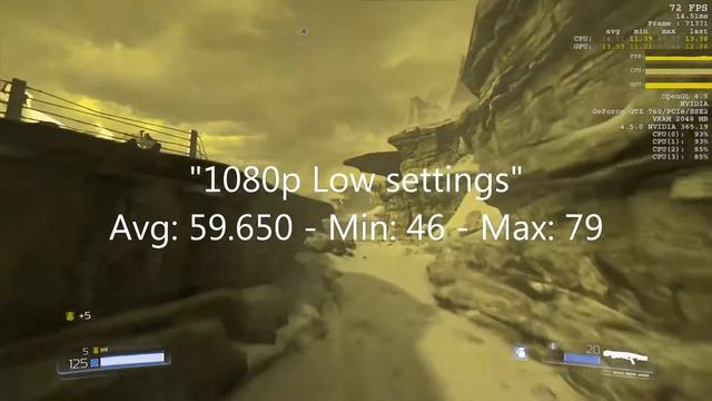 Doom, A Quick performance review | i5 3450 GTX760, 1080p смотреть онлайн