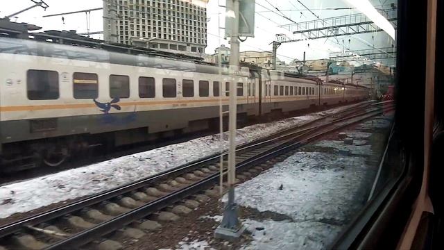 Курско-Рижский диаметр МЦД-2. ЭГ2Тв 040 Иволга. Маршрут : Подольск - Нахабино. смотреть онлайн