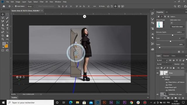 How to create a custom 3D object - Photoshop Tutorial Quick Tip смотреть онлайн