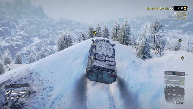 Conquering Summits Contest Tuz Tatarin 420 Urska River Amur Russia Snowrunner Phase 4 DLC Gameplay смотреть онлайн