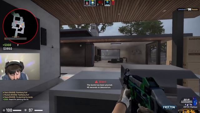 СМЕШНЫЕ МОМЕНТЫ С DOSIA НА СТРИМЕ (CS:GO) #6