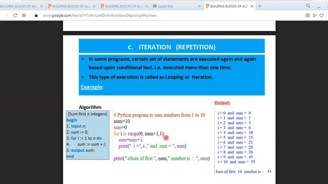 BUILDING BLOCKS OF ALGORITHMS in Python Programing and Problem Solving смотреть онлайн
