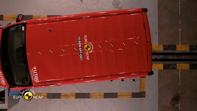 Renault Trafic 2015 Euro NCAP Crash Test смотреть онлайн