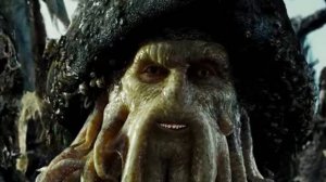 Черт Деви Джонс исполняет пиратскую песню "15 человек на сундук мертвеца"