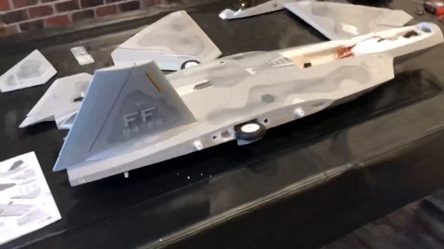 Freewing F-22 90mm High Performance EDF Jet Unboxing and Build смотреть онлайн