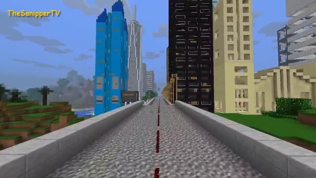 Greenfield Карта Minecraft смотреть онлайн