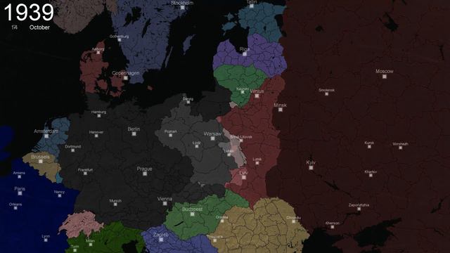History of Europe Every Week with Army Sizes смотреть онлайн