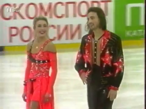 Ирина Лобачева и Илья Авербух, этап Гран-при в Москве, 2002, "Рок-н-ролл"