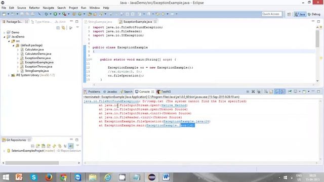 #29 Java - Exception смотреть онлайн