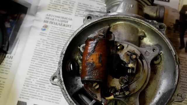 Бензопила Дружба, немного о зажигании. смотреть онлайн