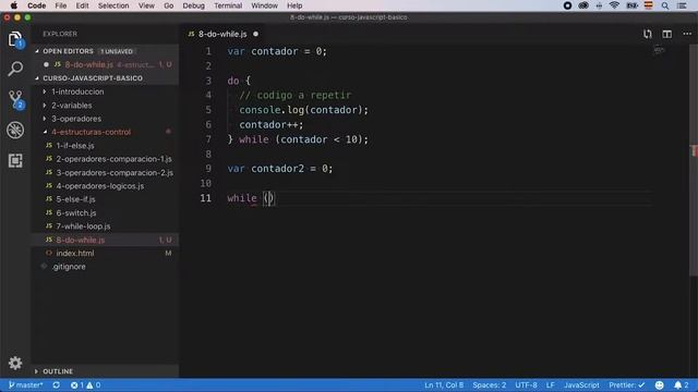 Curso de JavaScript Básico - 23. Do While Loop en JavaScript смотреть онлайн