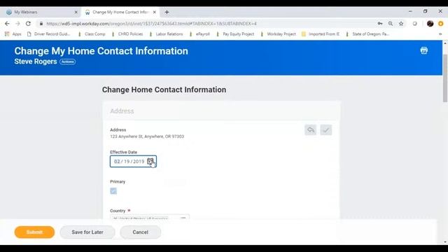 =Fast15: Workday Viewing and Changing Your Information смотреть онлайн