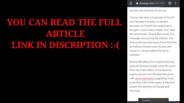 [Discord News] Groovy Shutting down Why? Alternative Of Groovy Bot | Discord Music Bots смотреть онлайн