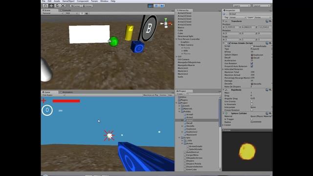 Tutorial Unity3D de Disparos - Parte13 - Ratios de Disparo смотреть онлайн