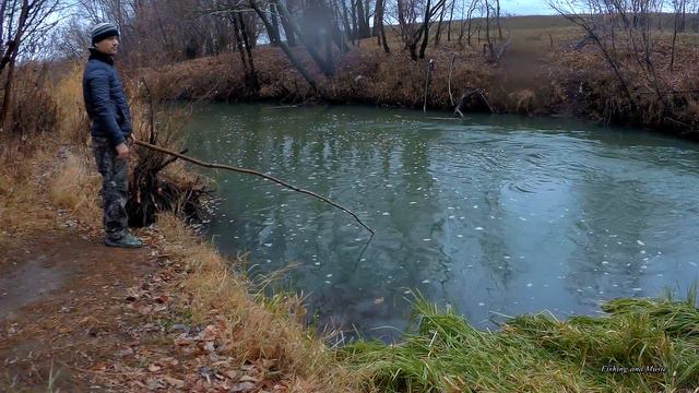 Рыбалка на поставухи. Рыбалка подъемником. Осеннее межсезонье. Когда рыба меняет свои места. смотреть онлайн