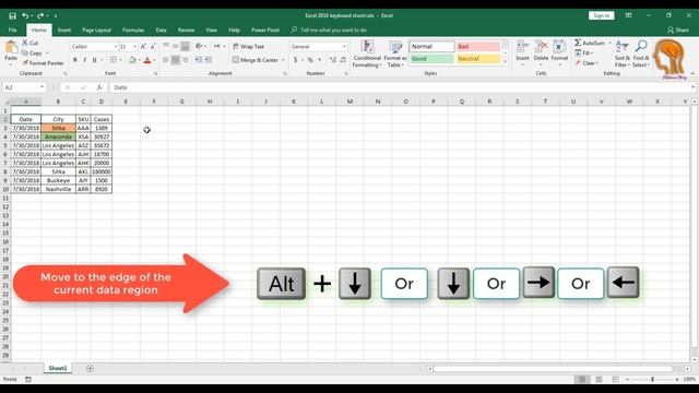 Save time with Excel 2016 keyboard shortcuts смотреть онлайн