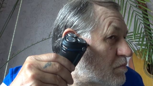 Бритва PHILIPS, S3232/52, честный тест, 2-х недельная щетина. смотреть онлайн