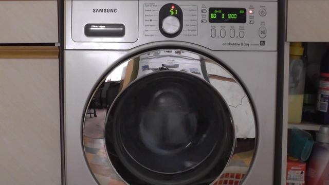 Samsung Ecobubble, Cotton 60 cycle with ecobubble and 5kg load 6/11 (requested) смотреть онлайн