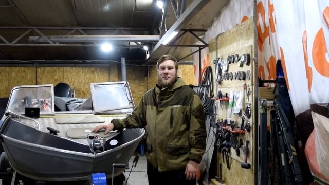 Волжанка 510. Установка лебедки. смотреть онлайн