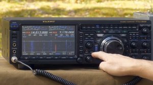 Работа трансивера Yaesu FTdx-101D в полях