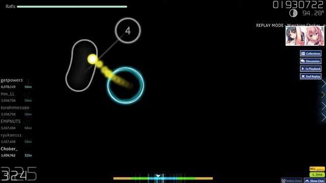 [osu!]6.2* ガラスの花園DTHD FULL COMBO смотреть онлайн