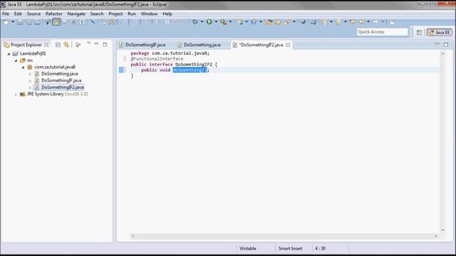 Java 8 Tutorial 01 - Functional Interface (01) смотреть онлайн